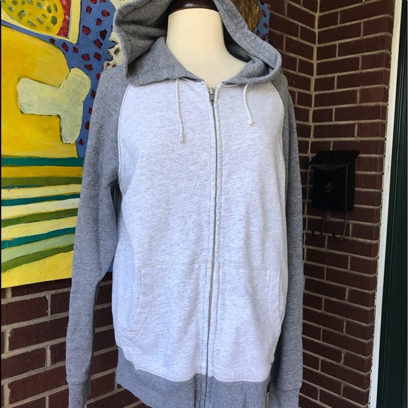 J. Crew Other - J. Crew Vintage Fleece Color Block ZIp Hoodie